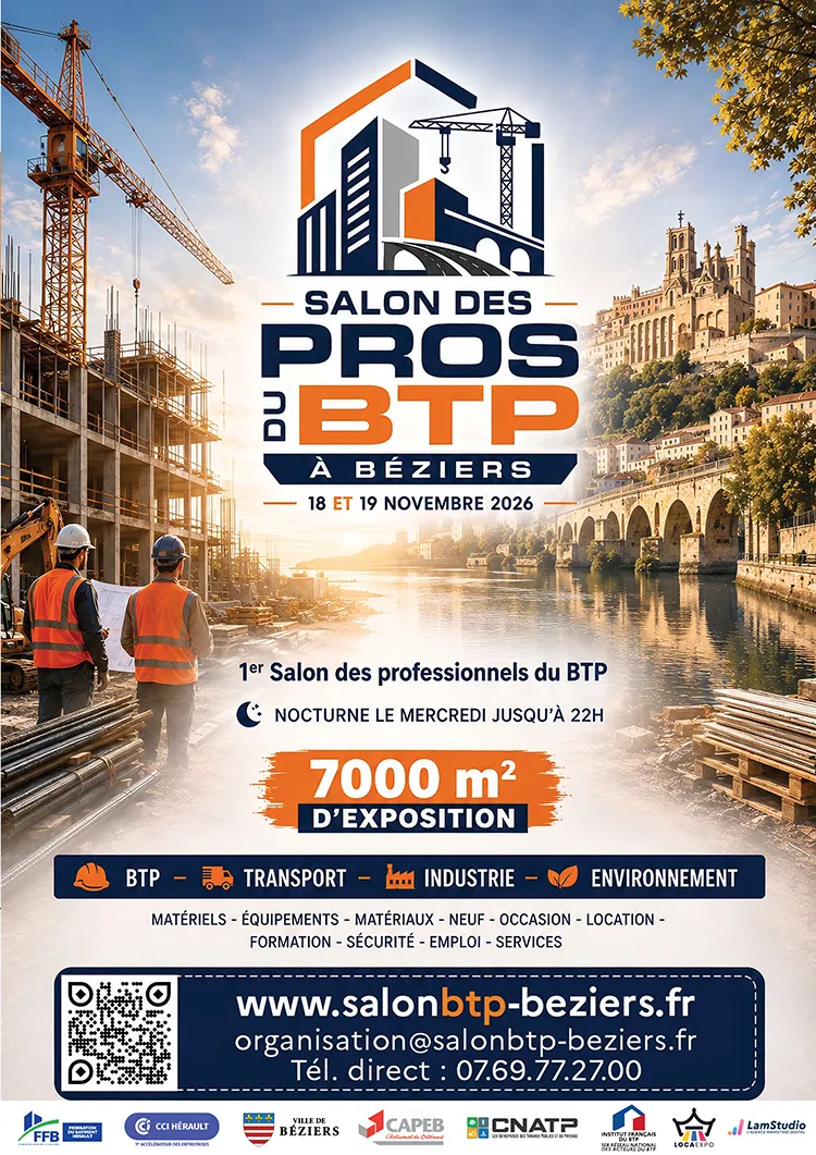 Présentation du Salon des Pros du BTP à Béziers