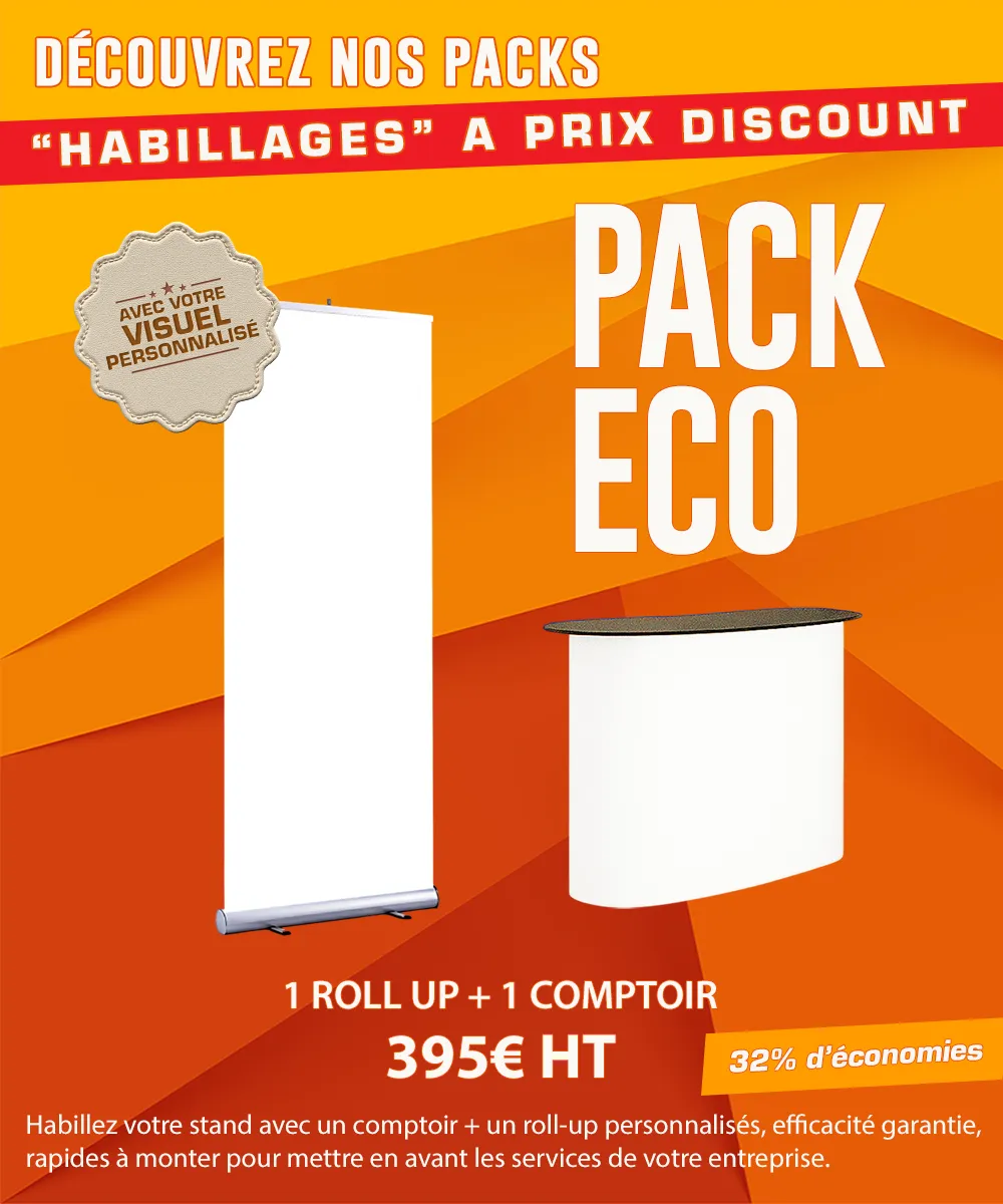 Pack ECO de personnalisation de stand