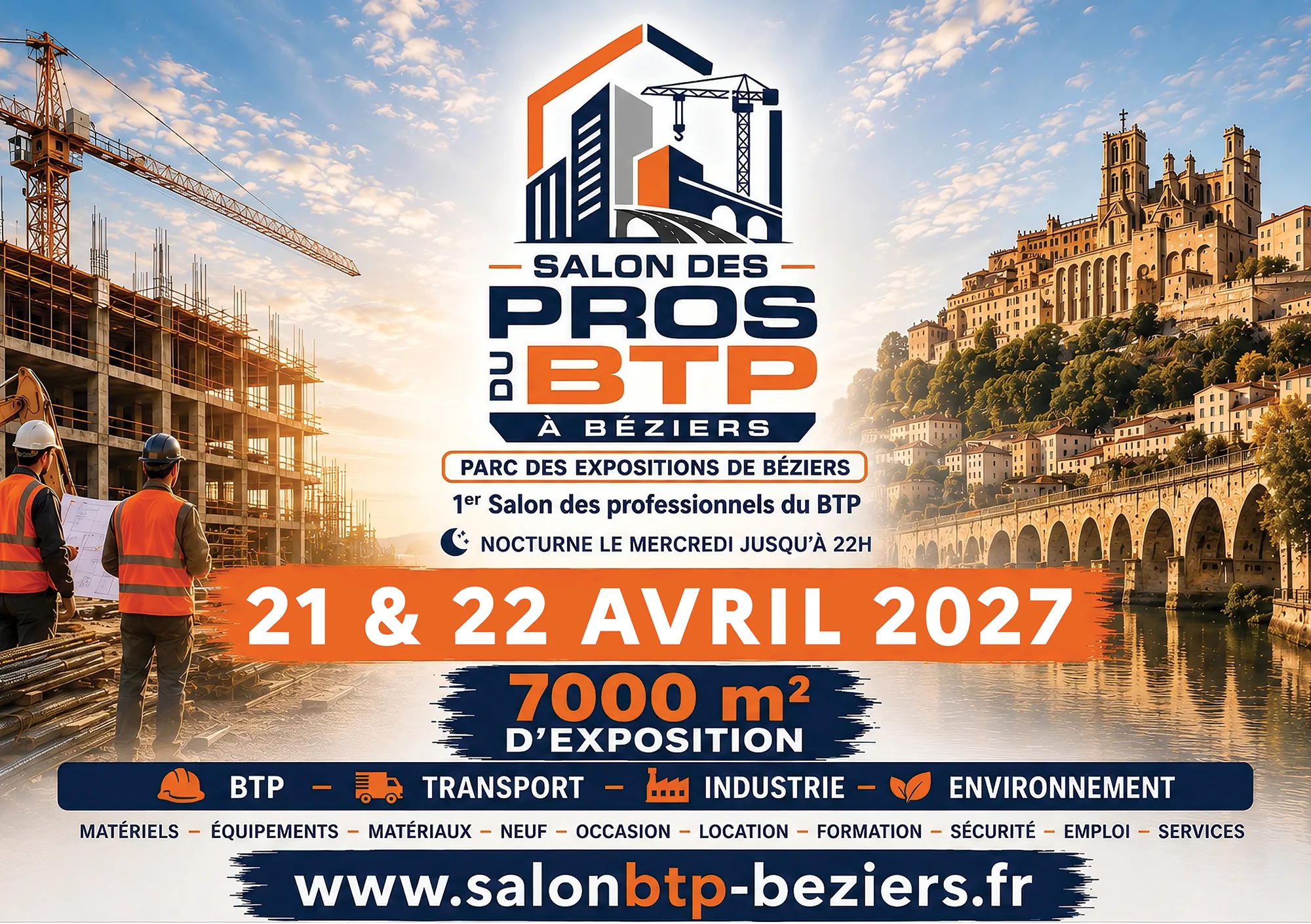 Présentation du Salon des Pros du BTP à Béziers